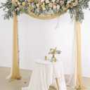 Artificial Flowers Combo Box Set Silk Flowers Fake Rose for DIY Floral Arrangements Wedding Bouquets Centerpieces Baby Shower Party Home DecorationsNude Color