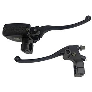 XDF 1 inch 25mm Motorcycle Handlebar Brake Master Cylinder Clutch Lever Left Clutch Lever Right Brake Master Cylinder Compatible for Honda Shadow VT600 VT750 VT1100 VT1300