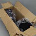 Velvet Hangers 50 Pack, Ultra Slim & Short Neck Hanger, 360 Swivel Hook, Space Saving Durable Non-Slip Felt Hangers,Black b