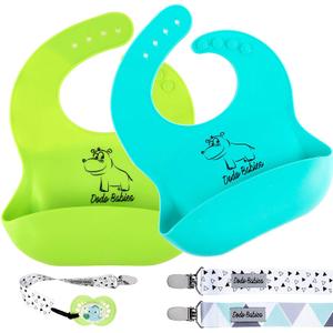 Dodo Babies Silicone Bibs for Babies