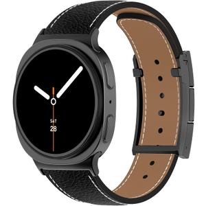 Leather Magnetic Watch Band Compatible with Samsung Galaxy Watch 9 Band