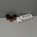 Syedra Crushed Glass for Resin Art, Set of 3,Broken Glass Pieces for Crafts 3-6mm 1LB (Orange)