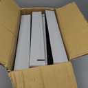 SPACEKEEPER Storage Cart, 4-Tier Mobile Shelving Unit, Bathroom Rolling Cart Utility Storage Organizer Shelf for Kitchen Living Room Bathroom Laundry Room & Dressers, Gray