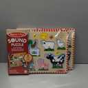 Melissa & Doug Farm Animals Sound Puzzle - Wooden Peg Puzzle with Sound Effects (8 pcs) 2 Pack