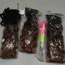 Locs Crochet Hair 14 Inch, 8 Packs Upgraded Crochet Hair for Black Women, Pre Looped Crochet Faux Locs With Curly Ends (14 Inch (Pack of 3), T30#)