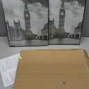 GOmaize Front Loading Black Picture Frame 11x14 Set of 2 Wall and Table Mounting