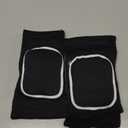 Kathfly 2 Pair Breathable Elbow Support Sponge Elbow Pads Protective Sleeve Volleyball Knee Pads Women Black Protectors Brace Compression Arm Brace Wraps for Men Women Sport