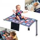 Toddler Airplane Bed & Seat Extender  Cozy & Easy Setup Airplane Bed for Kids, Ages 1-4 (Gray)