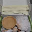 WHOHOLL Wooden Play Cooking Set with Plates and Dishes, Kitchen Toys for Kids 3 4 5 6, Montessori Play Kitchen Accessories Including Pots and Pans, Christmas Birthday Gifts for Girls Boys (Large)