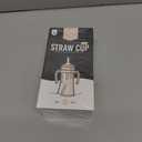 GROSMIMI Spill Proof no Spill Magic Sippy Cup with Straw with Handle for Baby and Toddlers, Customizable, PPSU, BPA Free 10 oz (Peach)