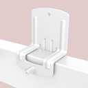 Unique 6 Pcs Metal Anti-Slip Mattress Gaskets-Secure Your Mattress in Place, Prevent Slipping-Solid and Easy to Install, Perfect for Home & Dorm Use/White