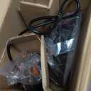 Sylvania Vintage Hudson Antique Pendant Light Fixture with 1 8.5W A19 LED Bulb Included, 800 Lumens, Antique Black, Dimmable (60053)