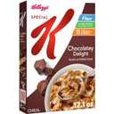 Kellogg's Special K Breakfast Cereal, Fiber Cereal, Family Breakfast, Chocolatey Delight, 12.1oz Box (1 Box) Expiry: 07/23/26