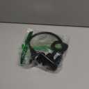 WELLUCK RV Shore Power Inlet Charger Plug 20 Amp 125V AC Power Inlet Port Plug with Integrated Dual 18" Extension Cord, RV Flanged Inlet with Waterproof Back Cover (20Amp AC Port Plug)