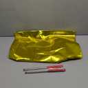 Mindsoft 2 Pcs 21.6" x 26.8" Praise Dance Worship Flags with Scalable Rod Rectangle Angel Wing Flag Church Banderas de Danza Praise Church Flags for Worship Dance Team Outdoor Practice Performance, Yellow