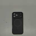 Magnetic for iPhone 17 Pro Max Case, [Matte Solid Color] [Full Camera Protection] Protective Case for iPhone 17 Pro Max - Black