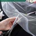 Garden Insect Mesh Netting 7ft x 15ft , 1mm Ultra Fine Mosquito Netting Bug Netting Bird Netting Insect Barrier, 60 Mesh per Inch Plant Cover for Gardening Vegetables Fruit Tree