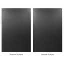 KAITELA Black ABS Plastic Sheet 18" x 24" x 0.060" Moldable Flexible Thermoplastic Board 1/16" Thick (1.5mm) for Craft Projects, Robotics Competitions - Textured & Smooth Surface, Pack of 2