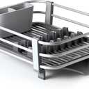 OXO Good Grips Aluminum Dish Rack, Gray