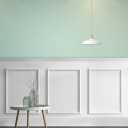 Colingmill 3 Set Accent Wall Molding Kit Premade Wainscoting Panels Wall Molding Peel and Stick Panel White Pre Cut Trim for Walls Picture Frame Molding for Home Decoration(16 x 24 Inch)