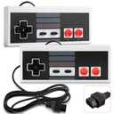 XiQiDianr Classic NES Controller for NES 8 Bit Entertainment System, NES Controller Console Control Pad, 2-Pack