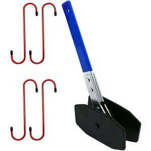 Witaxima Upgraded Brake Caliper Compression Tool 4 in 1 Universal Caliper Piston Compressor Tool with 4 Brake Caliper Hangers Brake Pad Spreader Tool with 360Swing Ratchets for Car Brake Repair Blue