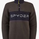 Spyder Active Sports Men's Vista Snap Neck Pullover Sweatshirt, XL, Osetra