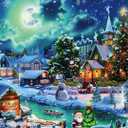 Jigsaw Puzzle Adult 1000, Christmas Jigsaws 1000 Pieces for Adults,Family 1000 Piece Jigsaw Puzzle Educational Games for Adults