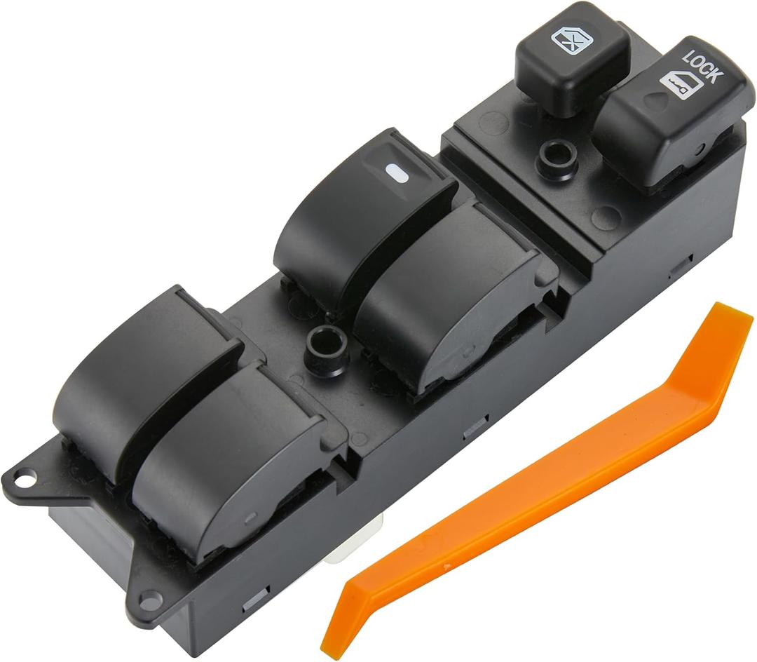 Power Window Switch Fits for Mitsubishi Galant 2007-2012, Endeavor 2007-2011, Lancer 2004-2007, Montero 2005-2006.Replaces MR587943.Driver Side Control Door vidrios Master Switch.