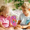 Valentines Day Cards for Kids School 48 Sets Valentine's Day Cards with 96Pcs Shoe Charms Valentines Shoe Accessories Clog Decor Valentine Greeting Card for Classroom Exchange Gifts Party Favor