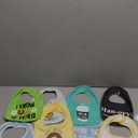 The Peanutshell Baby Boy or Girl Terry Bibs Set of 8-100% Cotton, Soft, Absorbent Baby Bibs, Unisex Toddler Boy or Girl Set, Newborn & Infant - Han-Gry, 8 Pieces