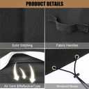 73700 Grill Cover for Pit Boss 700FB, Classic 700, Lexington 500, Lexington 540, Pit Boss 400FB, Pro 600 and Z Grill 550B Series Wood Pellet Grills, Heavy Duty 600D Waterproof BBQ Cover