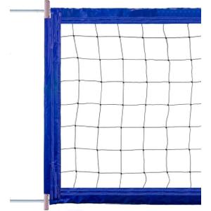W.F&STAUB Sport Regulation Size Indoor/Outdoor Professional Volleyball Net with Steel Cable Top and Bottom, Volleyball Net for Beach Backyard Schoolyard