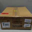 Huuger Nightstand with Charging Station, 27.6 Inch Bedside Table with Fabric Drawers, End Table with USB Ports and Outlets, Night Stand for Bedroom, Rustic Brown