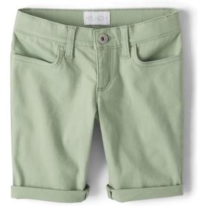 The Children's Place Girls Solid Skimmer Shorts (4)