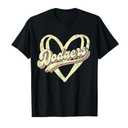 ALLTB Baseball Shirt for Women Baseball Mom Shirt Baseball Heart Graphic Tee Game Day Short Sleeve Tops (Small, Blue) BLUE