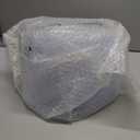 FOCUSLINE 100 Count Clear Plastic Plates 9 Inch, Disposable Heavy Duty Dinner Plates- Premium Hard Plastic Plate Fancy Disposable Clear Plates for Weddings, Parties and Events