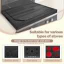 4 In 1 Noodle Board Stove Cover Lightweight Cutting Board Wood Stove Top Covers for Electric Stove, Glass Gas Stove Cover for Gas Burners - 30" x 22"(Outer) / 28.8” x 20.8”(Inner)