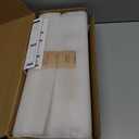 Forbena Gold Floating Shelves for Wall Decor Set of 3, Bathroom Shelves Over Toilet, Modern Display Wall Shelf with Guard Rail for Living Room Bedroom Organizers and Storage - White and Gold (17 Inch)