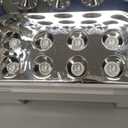 M - Crystal Cure 128W UV Nail Lamp - Fast Curing Nail Light with 45 Powerful 365nm+405nm LEDs - Cordless, Rechargeable, Auto Sensor - UV Light for Gel Nails for Manicures & Pedicures (Black)