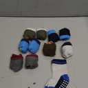 JAKIDAR 11 Pack Baby Toddler Socks Non Slip Grip Cotton Crew Socks for Boys Girls Infants Kids