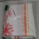 Christmas Rectangle Table Cloth,100% Waterproof Tablecloth,Christmas Decorations for Home, Vinyl Tablecloth Plastic Table Cover for PartyPicnic,Dining,Outdoor 52" x 70",Merry Ribbon