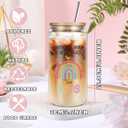 DHQH 50th Birthday Gifts for Her, Funny Turning 50 Year Old Gift Set with 16 oz Glass Cup, Happy 50th Birthday Gifts Ideas for Mom Wife Daughter Sister Aunt Coworker