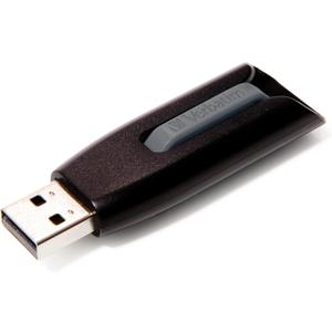 Verbatim 32GB Store 'n' Go V3 USB 3.0 Flash Drive - Gray