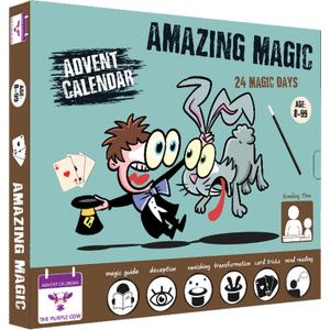 New Advent/Countdown Calendar Amazing Magic. 24 Easy to Learn Magic Tricks. Comes with a Step - by - Step Picture Guide + Video Guide. for Kids Aged 8+. The Perfect Magician Starter kit