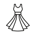 BKRIVE Dress Sarafan Black, Size XL
