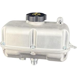 Aluminum Coolant Tank for Jeep Wrangler JL 2018-2024 & Gladiator JT 2020-2024, One-Piece Cast Aluminum, Replace 68283565AB & 68364312AA/AB/AC, Direct Fit with Cap