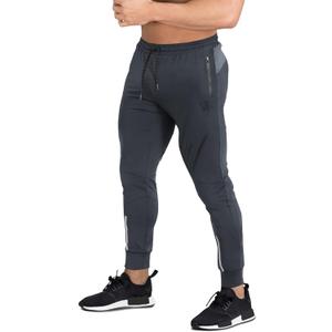 ZENWILL Mens Lightweight Workout Jogger Pants,Men's Casual Slim Fit Athletic Sweatpants with Zipper Pocket(X-Large, Y-Dark Gray)