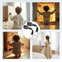 Baby Safety Cabinet Locks, 6 Packs Adjustable Childproof Straps with Adhesive for Dresser Drawer Cupboard Doors Closet Oven Refrigerator Fridge