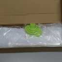 Hoolerry 600 Pcs Disposable Ice Lolly Bags Plastic Mold Ice Cream Bags with Silicone Foldable Funnel for Making Candy Yogurt Freeze Lolly (2.4 x 9.8 Inch)